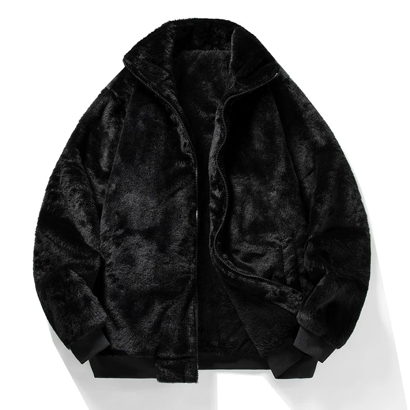 Urban Fleece Stand Collar Jacket
