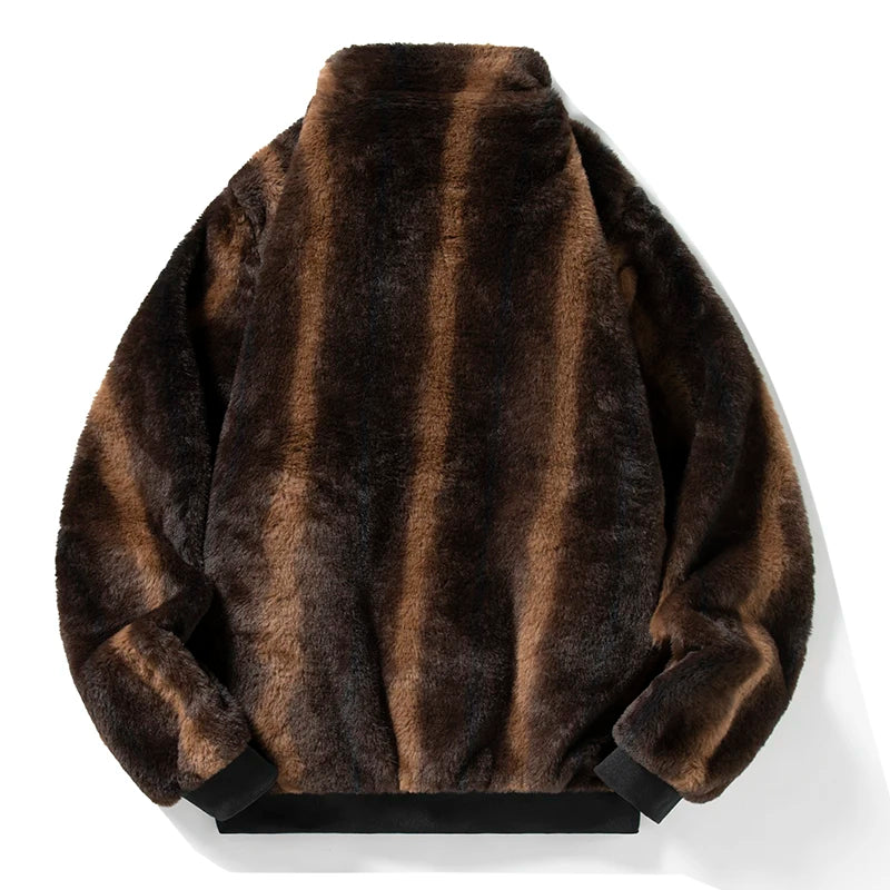Urban Fleece Stand Collar Jacket