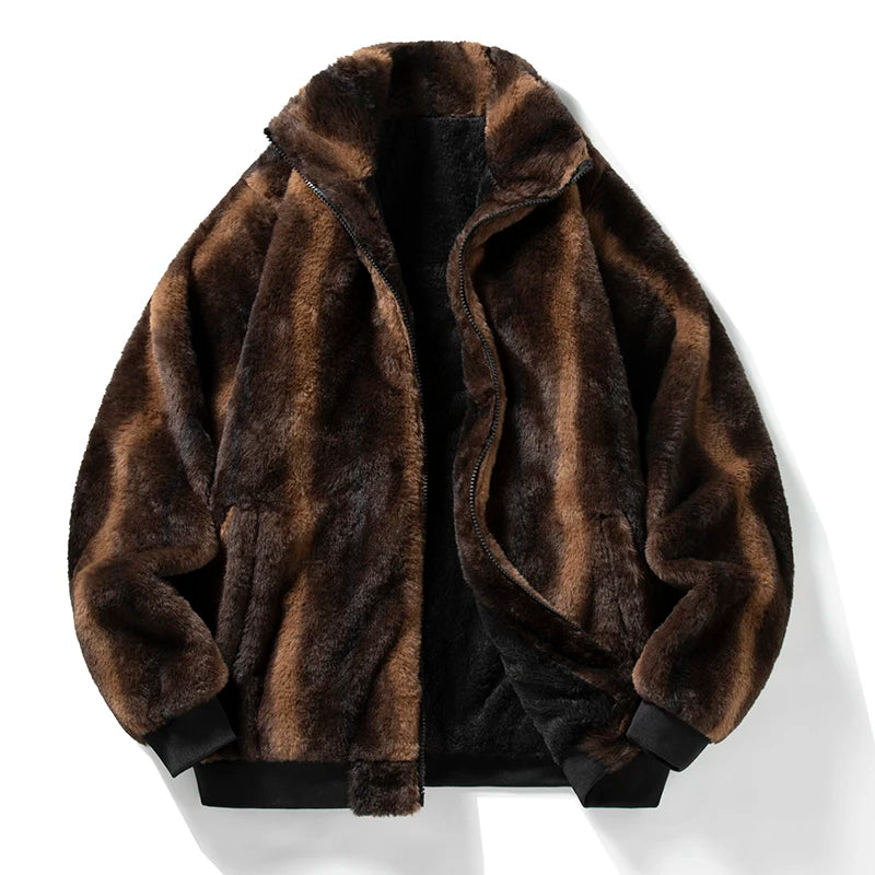 Urban Fleece Stand Collar Jacket